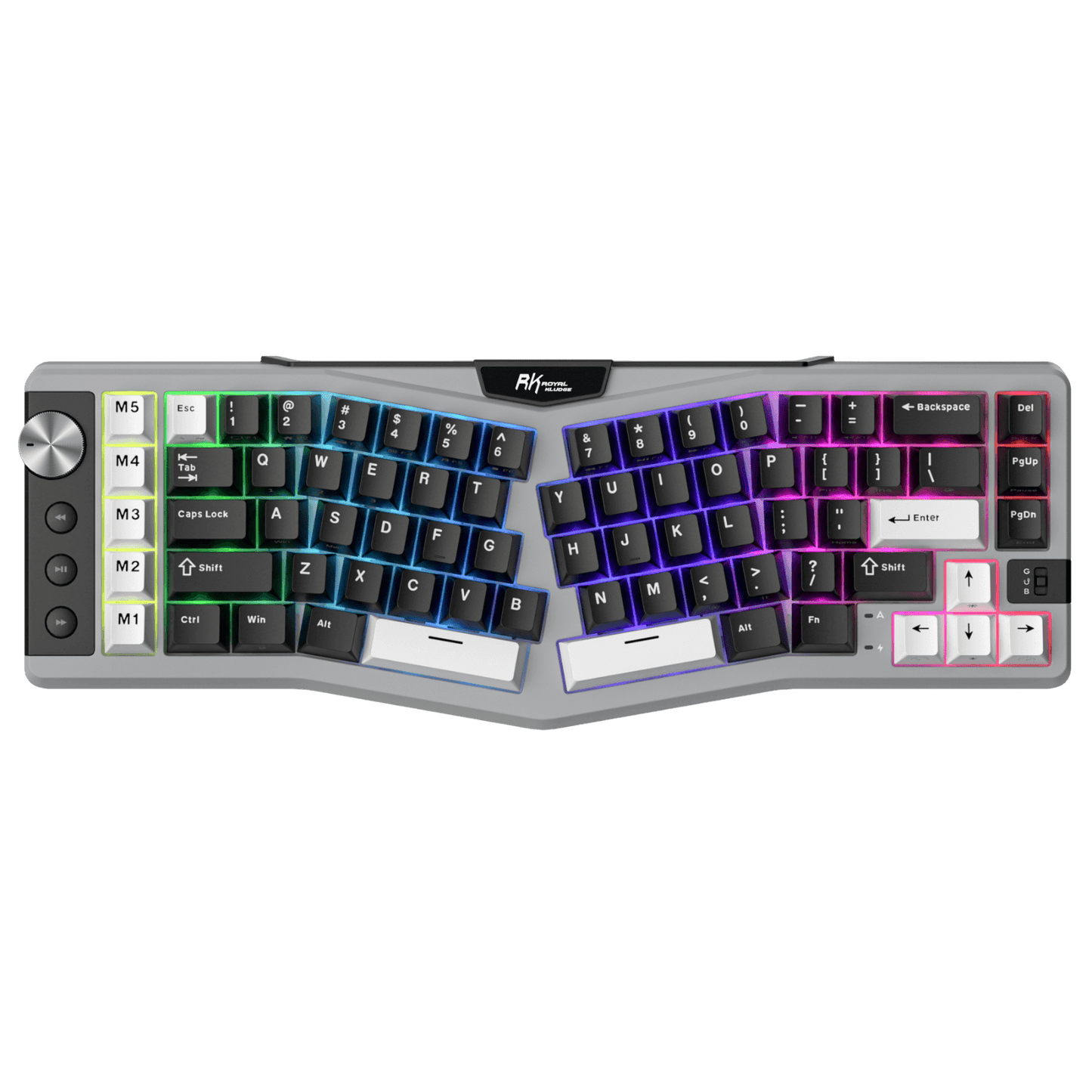 A72 68% Ergonomic Alice Layout Mechanical Keyboard