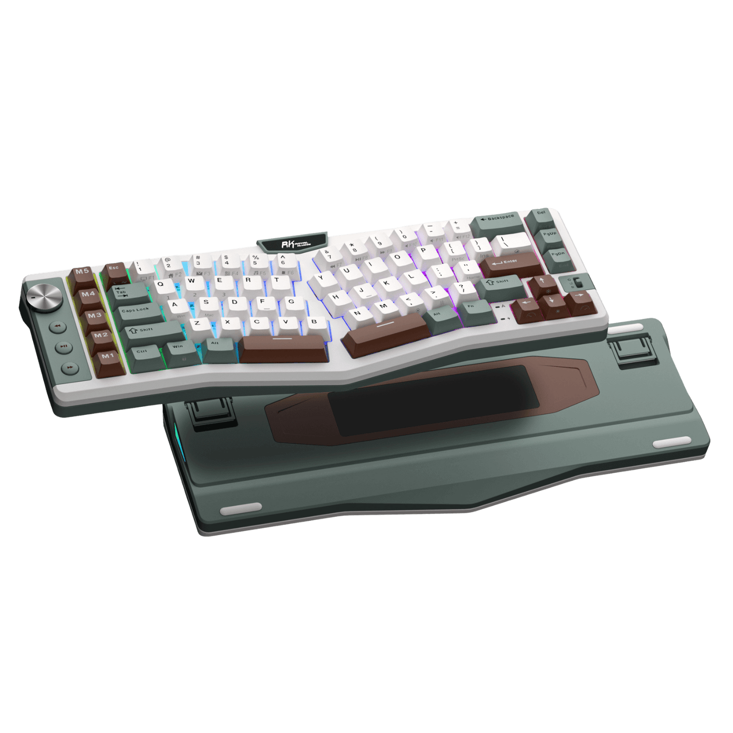 A72 68% Ergonomic Alice Layout Mechanical Keyboard