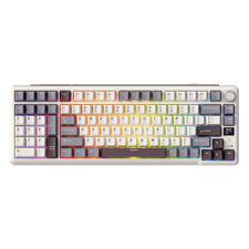 RK ROYAL KLUDGE L98 Wireless Mechanical Keyboard w/ Left-handed Southpaw Design Numpad & Hot Swappable Knob, Tri-Mode 95% Keyboard BT/2.4G/USB-C, Pro Software, Gasket Mount, Massive 8000mAh Battery