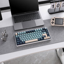 Load image into Gallery viewer, RK ROYAL KLUDGE R75 Wireless Mechanical Keyboard, 75% Percent Custom Gaming Keyboard Gasket Mount RGB Backlit with Knob &amp; PBT Keycaps, BT5.1/2.4GHz/USB-C, QMK/VIA, Hot Swappable Cream Switch, blue
