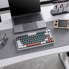 Load image into Gallery viewer, RK ROYAL KLUDGE R75 Wireless Mechanical Keyboard, 75% Percent Custom Gaming Keyboard Gasket Mount RGB Backlit with Knob &amp; PBT Keycaps, BT5.1/2.4GHz/USB-C, QMK/VIA, Hot Swappable Cream Switch, green
