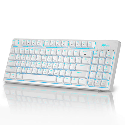 RK ROYAL KLUDGE RK89 85% Triple Mode BT5.0/2.4G/USB-C Hot Swappable Mechanical Keyboard