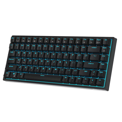 RK84 Blue backlit mechanical gaming keyboard